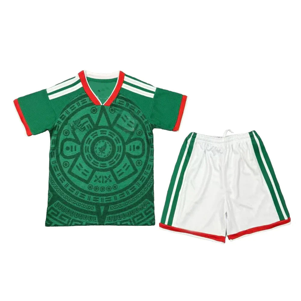 メキシコ2026ワールドカップ キッズサッカーユニフォームショーツセット
