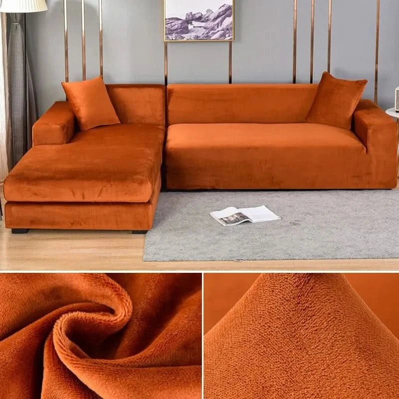 VelvetFlex Sofa Cover Elastic and Luxurious for Any Living Room
