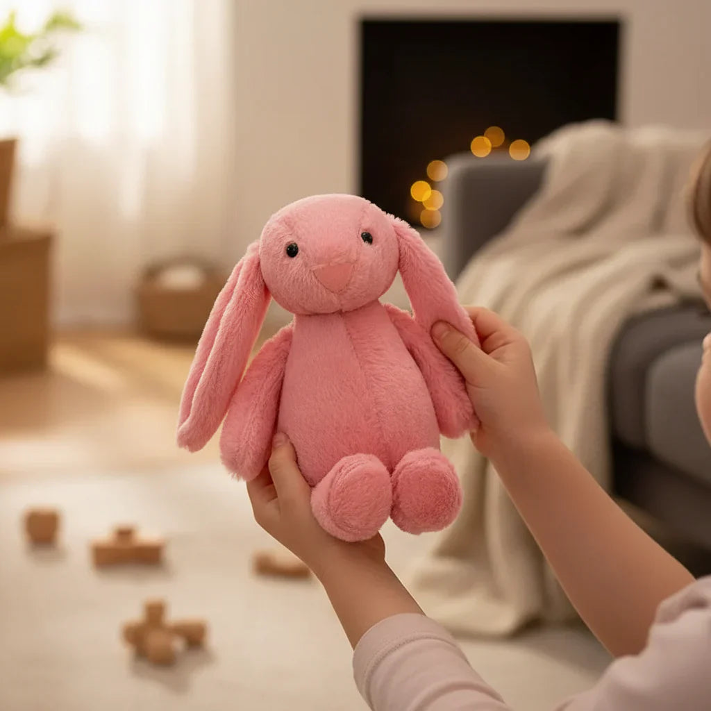 Bunnycat Soft Plush Rabbit Pendant For Bags And Decor