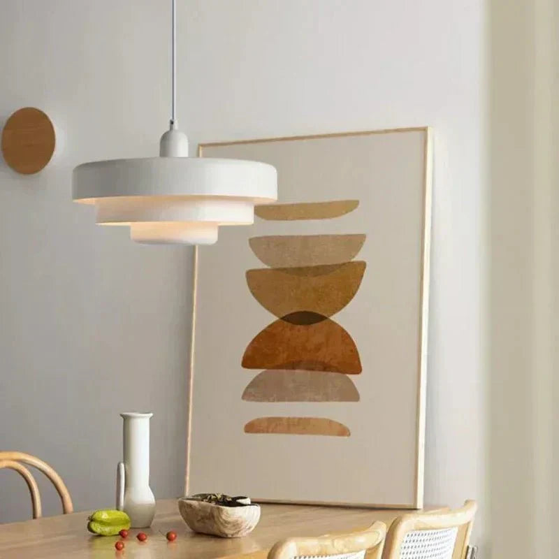 Lumina Three Tier Pendant Light In Macaron Colors For Living Rooms
