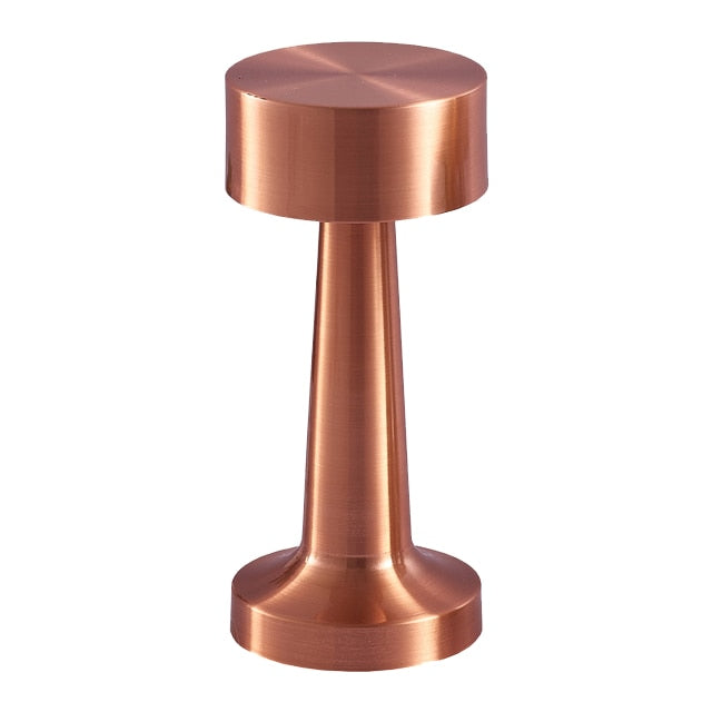 LumaNova Retro LED Wireless Rechargeable Table Lamp For Restaurants