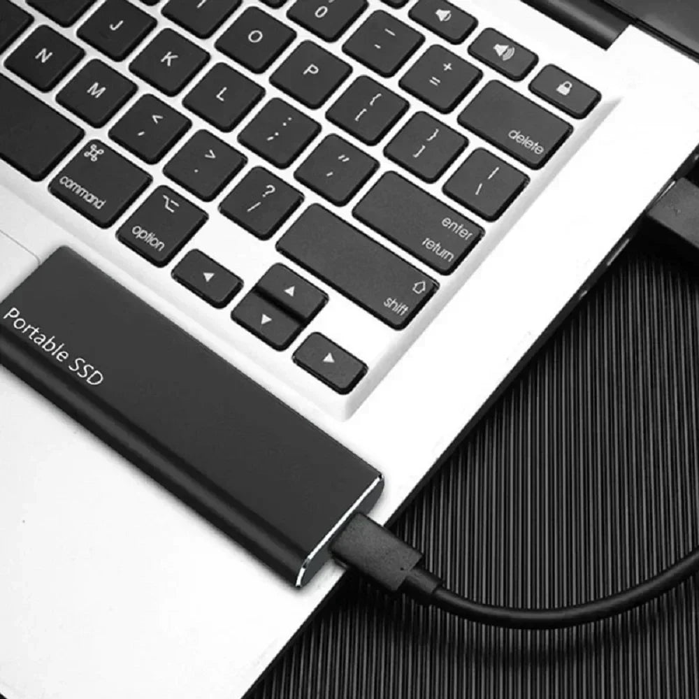 Portable External SSD USB 3.2 For Fast Storage And Quick Backups
