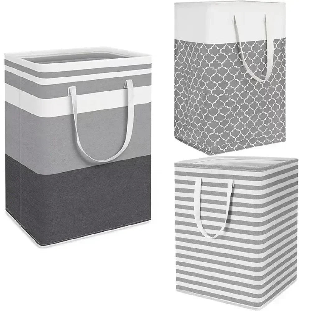Lauva 75L Waterproof Laundry Hamper With Foldable Fabric And Handles