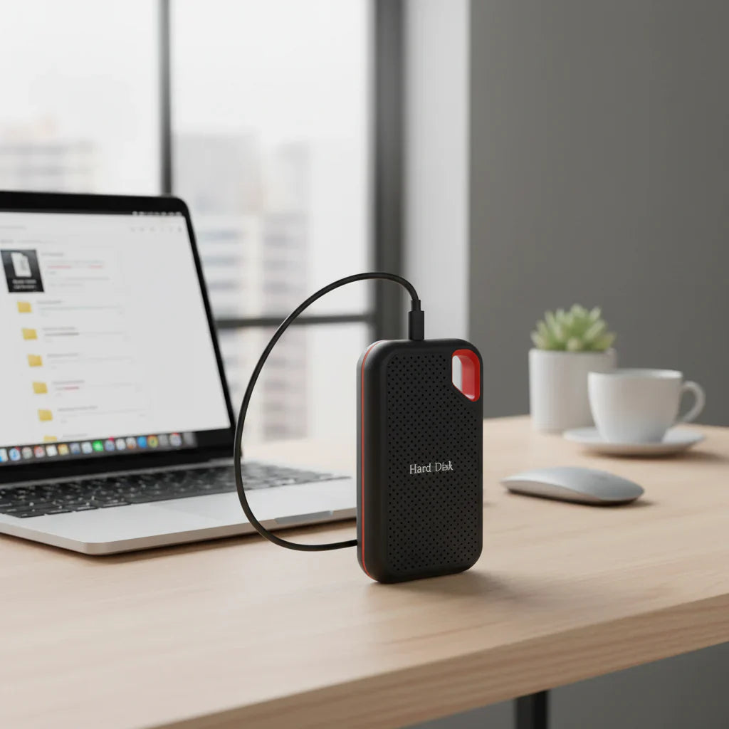 Slim Portable Solid State Drive USB 3.1 Storage For Everyday Use