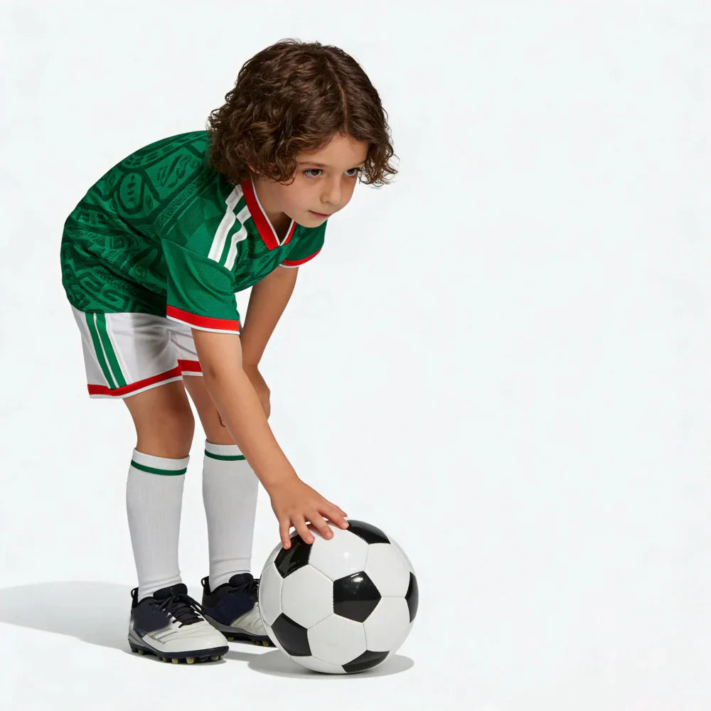 メキシコ2026ワールドカップ キッズサッカーユニフォームショーツセット