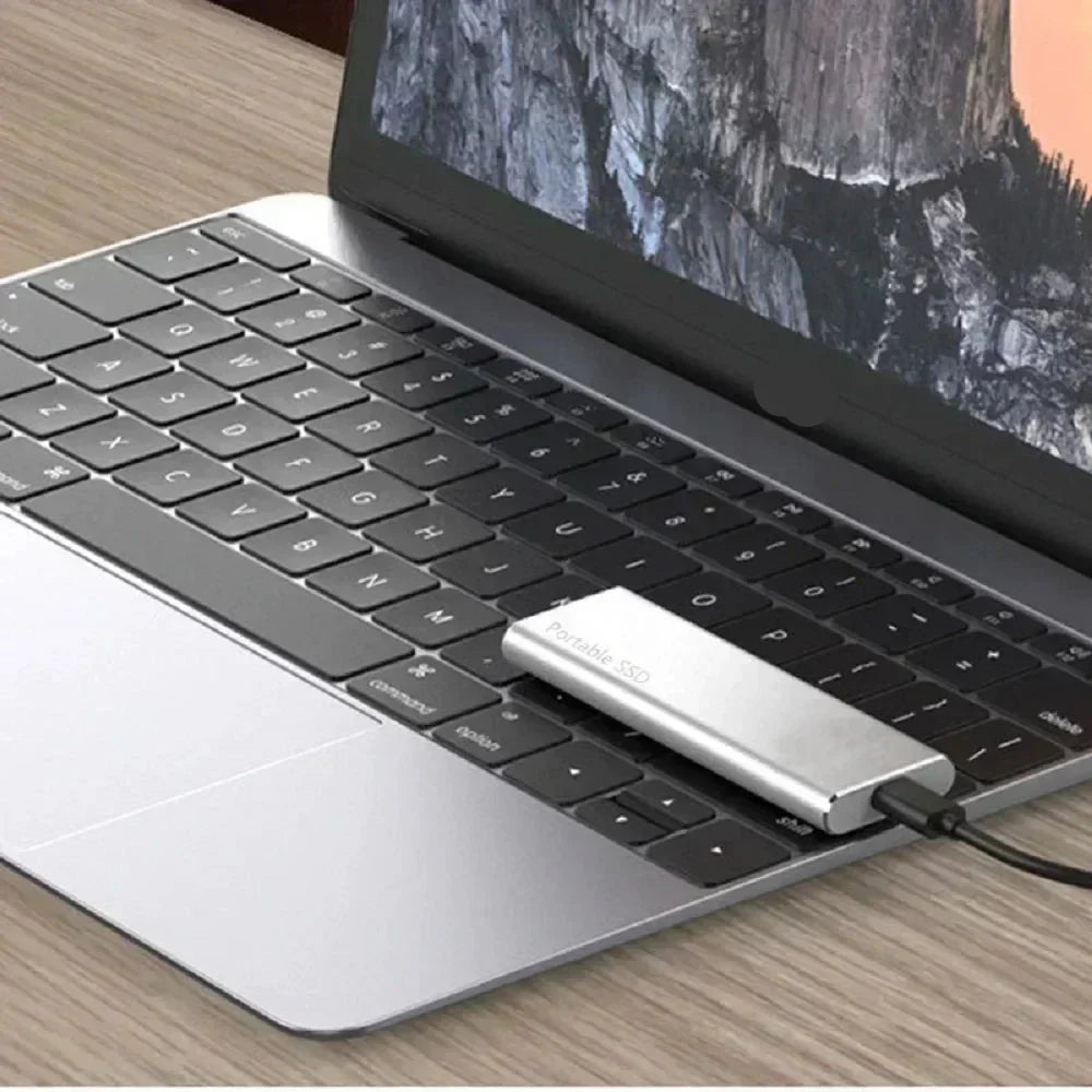 Portable External SSD USB 3.2 For Fast Storage And Quick Backups
