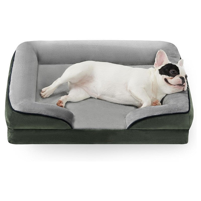 CosyNest Orthopedic Dog Bed With Removable Velvet Cover