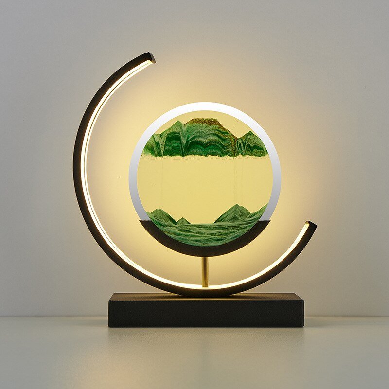 Lampada da tavolo LED Sandlight Quicksand per decorazione d'interni