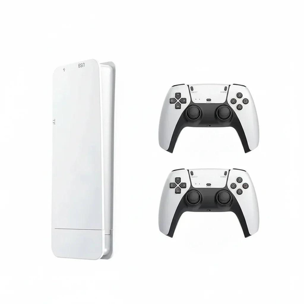 4K Retro Gaming Console Stick With Wireless Controllers