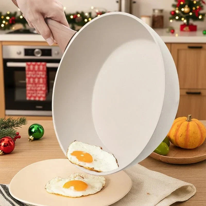 TerraStone Deep Nonstick -pannu lääketieteellisellä kivipinnoitteella kaasulle ja induktiolle