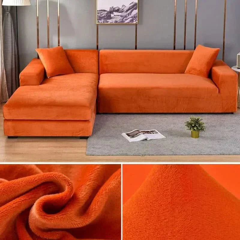 VelvetFlex Sofa Cover Elastic and Luxurious for Any Living Room