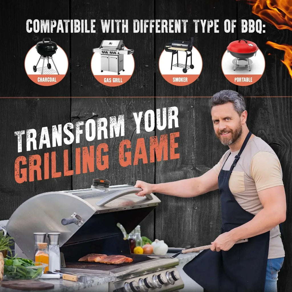 AeroTemp Pro trådlös köttermometer för barbecue och grillning