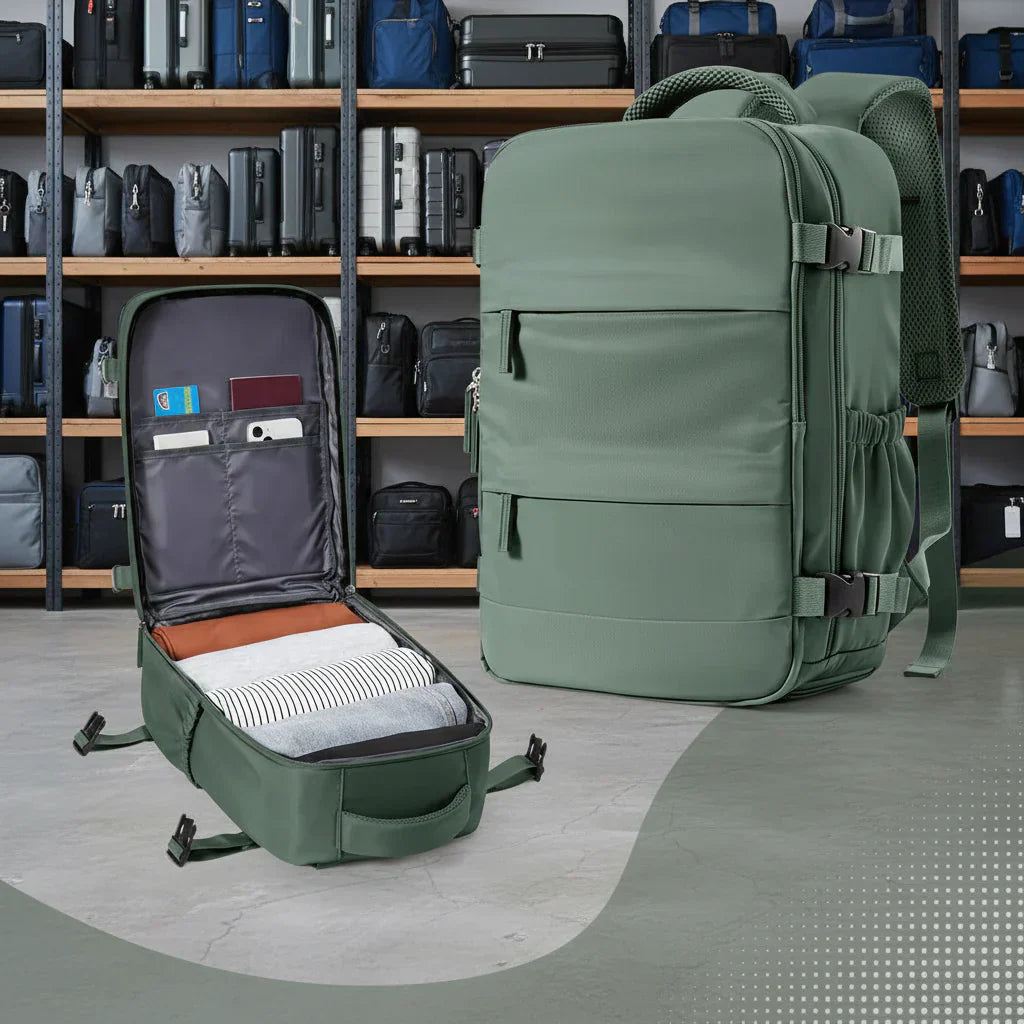 GlobeTrail Kompaktní příruční batoh s přihrádkou na notebook