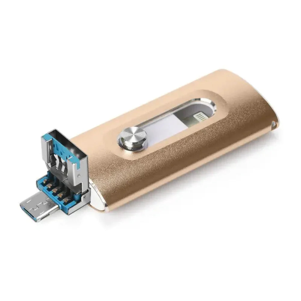 قرص SSD خارجي مدمج مع 4 في 1 USB OTG و USB 3.0