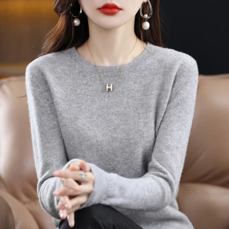 Maglione da donna Nova in 100% pura lana e cashmere Edizione