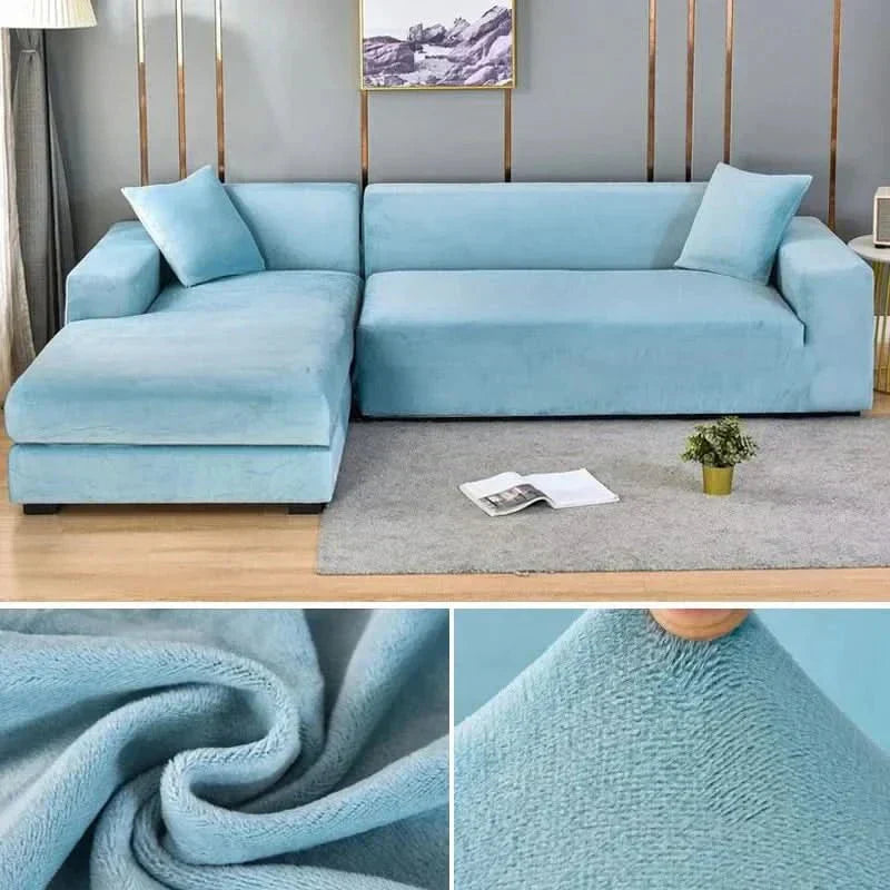 VelvetFlex Sofa Cover Elastic and Luxurious for Any Living Room