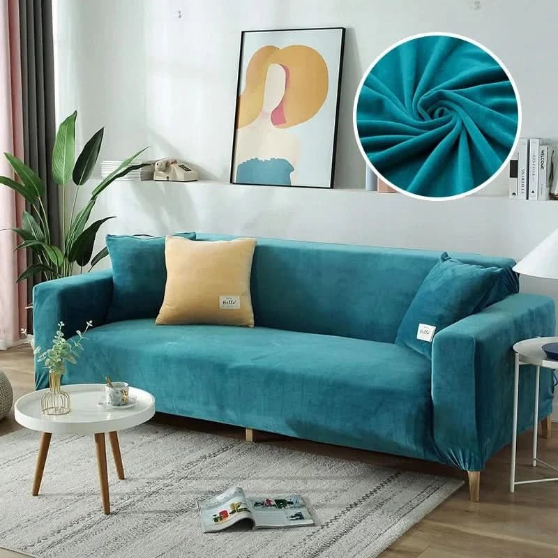 VelvetFlex Sofa Cover Elastic and Luxurious for Any Living Room