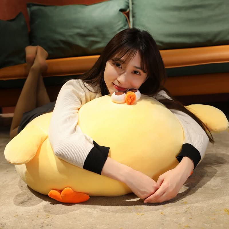 CloudCuddle Pulcino Gigante di Peluche per Grandi e Piccoli Compagni di Coccole