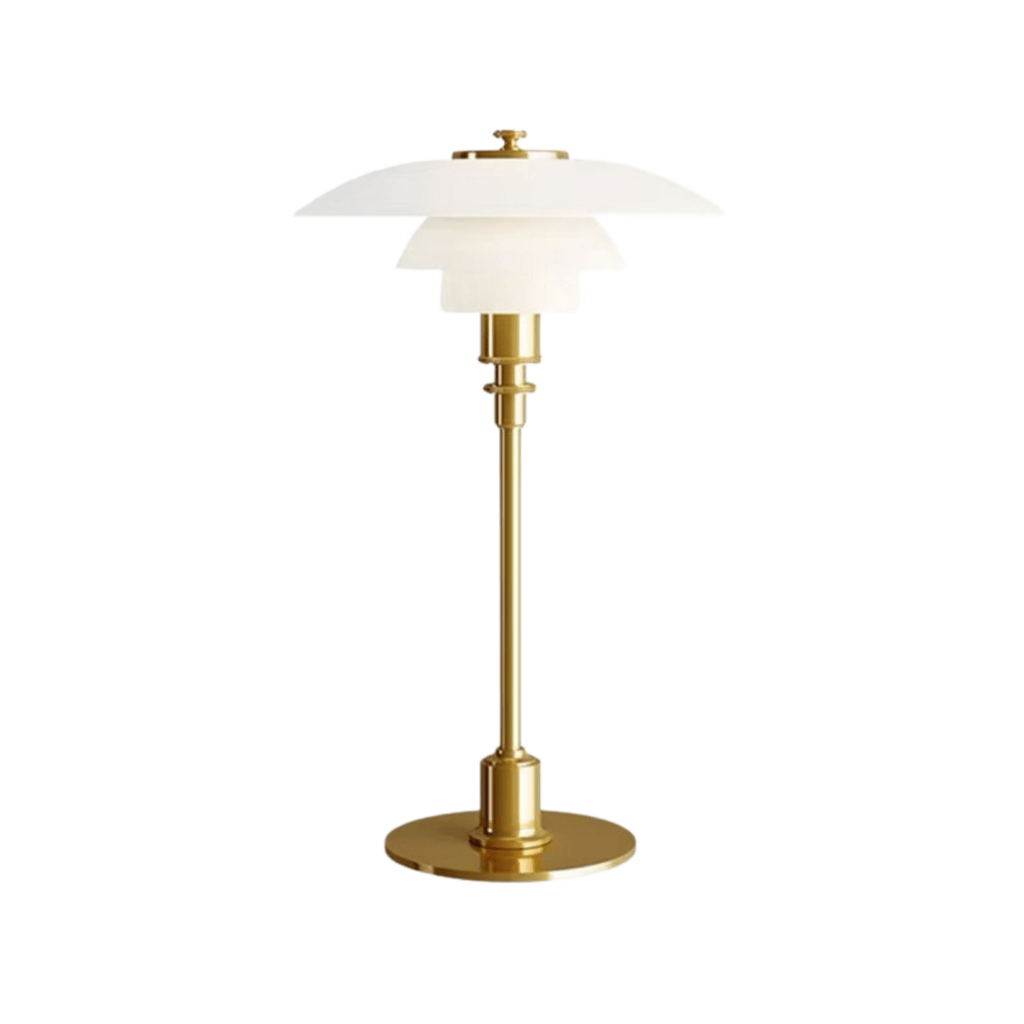 Halo Design Skandinávská stolní lampa ze skla, 15 palců | Rosalyssa