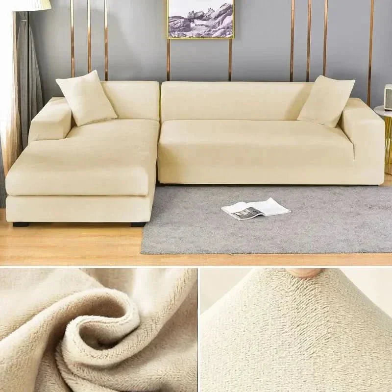 VelvetFlex Sofa Cover Elastic and Luxurious for Any Living Room