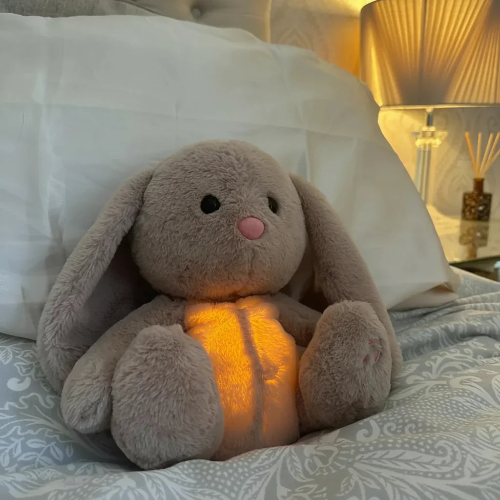 Åndende plysbunny til afslapning for børn og voksne