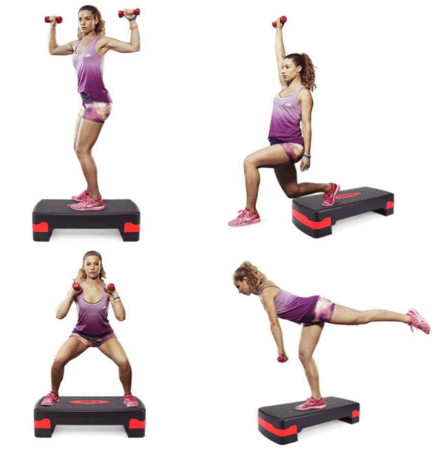 FlexStep Pro Nastavitelný stepper pro všestranné domácí cvičení