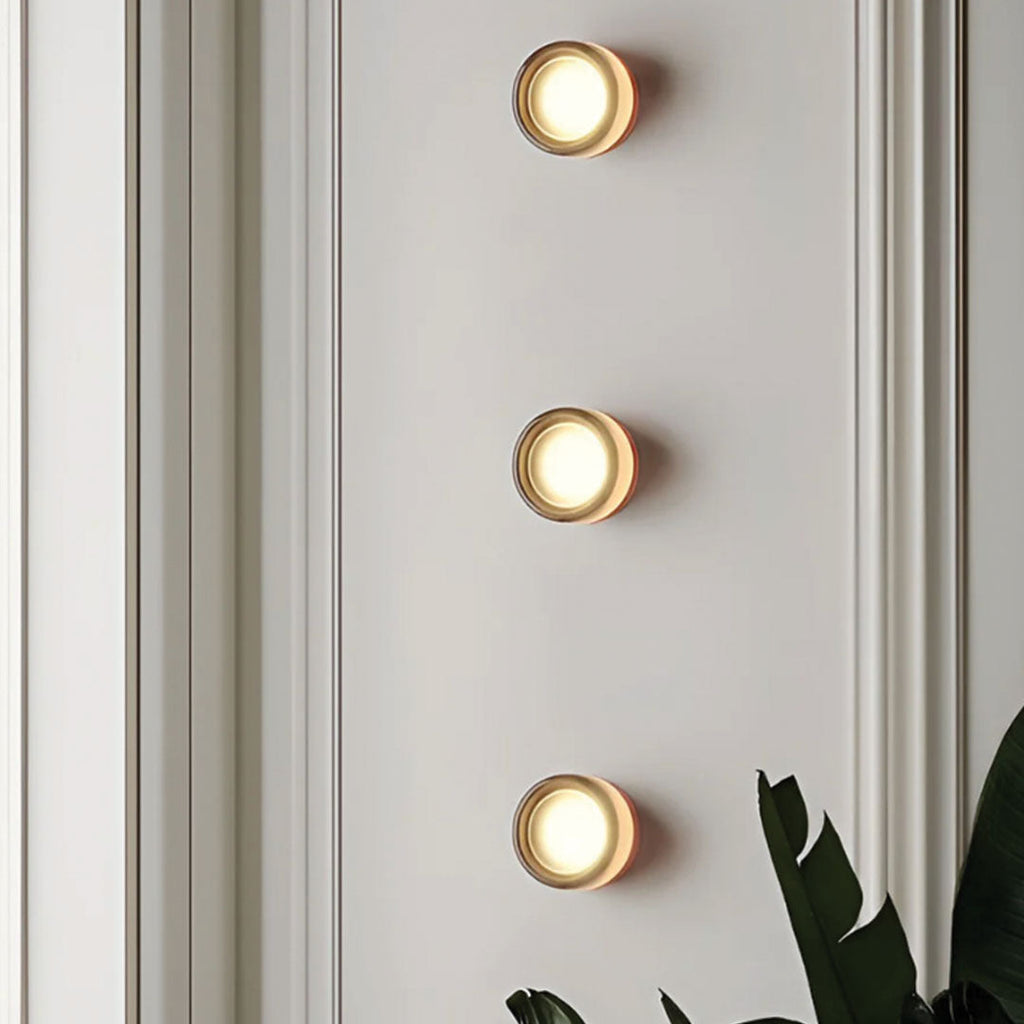 Solaria Moderne LED Væglampe med Justerbar Farve
