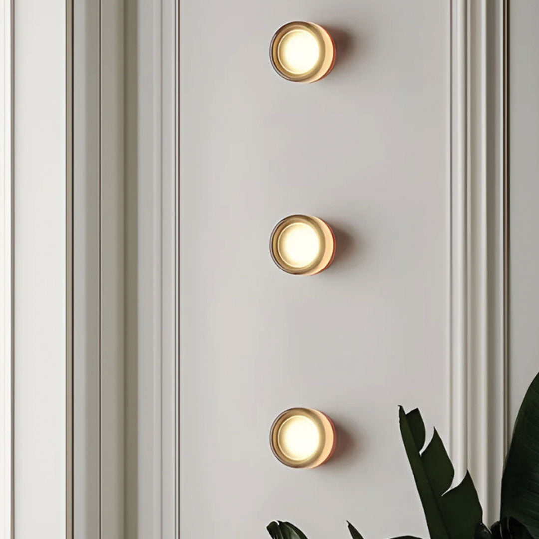 Solaria Moderne LED Væglampe med Justerbar Farve