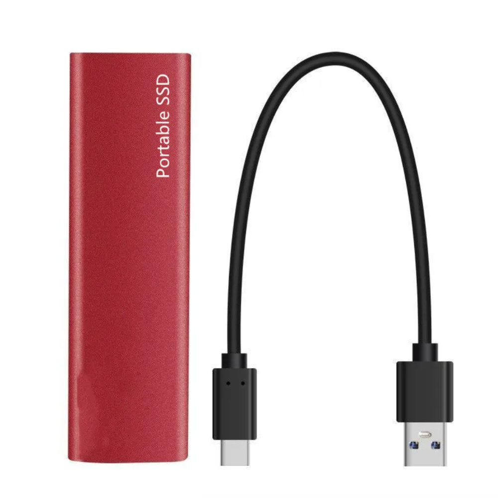 Portable External SSD USB 3.2 For Fast Storage And Quick Backups