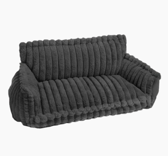 Cozy Dream Orthopedic Dog Cushion With Neck Support And Fluffy Comfort