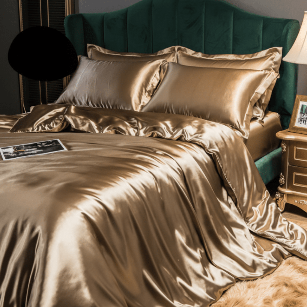 Aurora Silk Luxury Duvet Cover For Restful Sleep Every Night