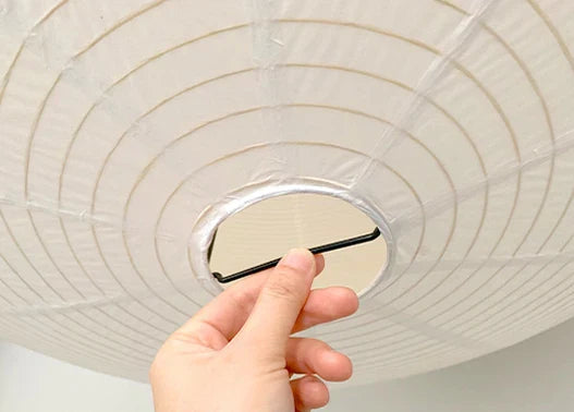 Nova Luminária Pendente com Design de Balão de Papel para Interiores Modernos