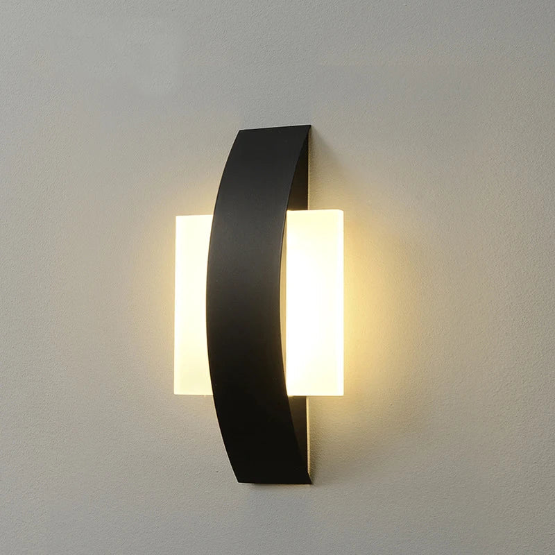 Acrylic Wall Lamp With Subtle Ambient Illumination