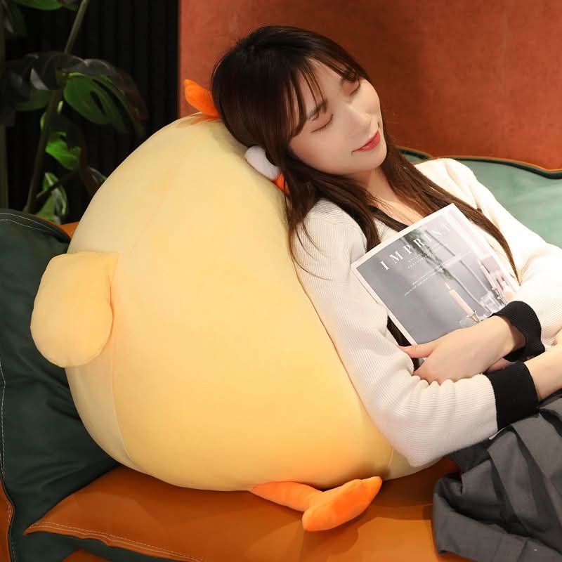 CloudCuddle Pulcino Gigante di Peluche per Grandi e Piccoli Compagni di Coccole