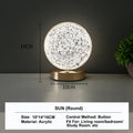Stellora 3D Crystal Night Light With Rechargeable Dimming