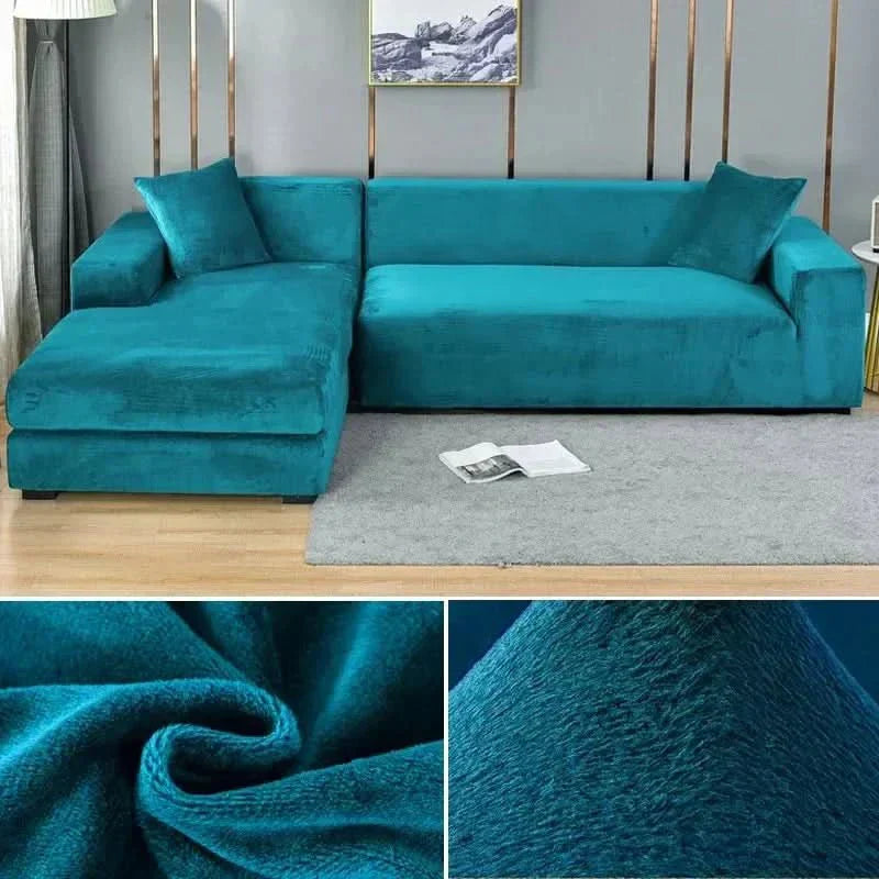 VelvetFlex Sofa Cover Elastic and Luxurious for Any Living Room