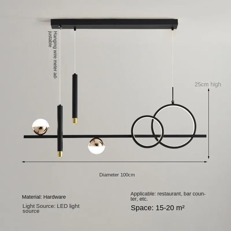Lumenora Slank Modern Minimalist LED Pendelspotlight Med Fjärrkontroll | Snurv