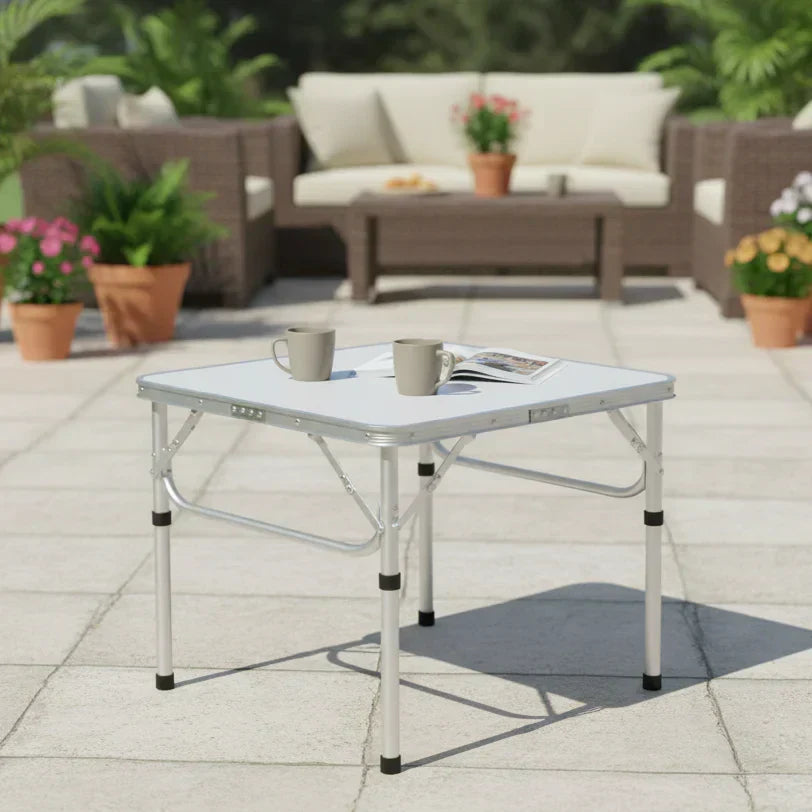 TrailForge Collapsible Outdoor Table for Camping and Picnics