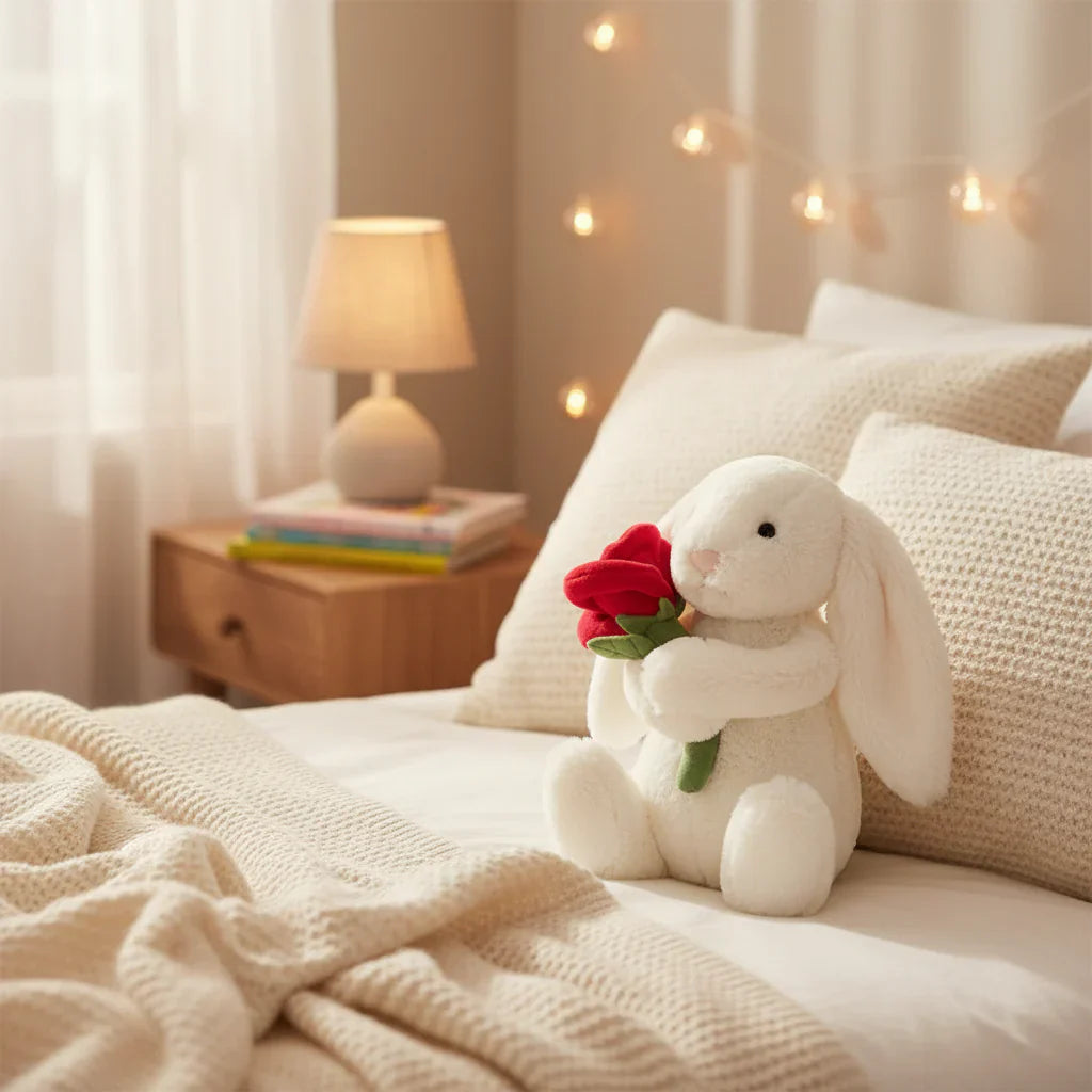 Bunnycat Plush Rabbit Toy Soft Stuffed Animal For Cute Gift