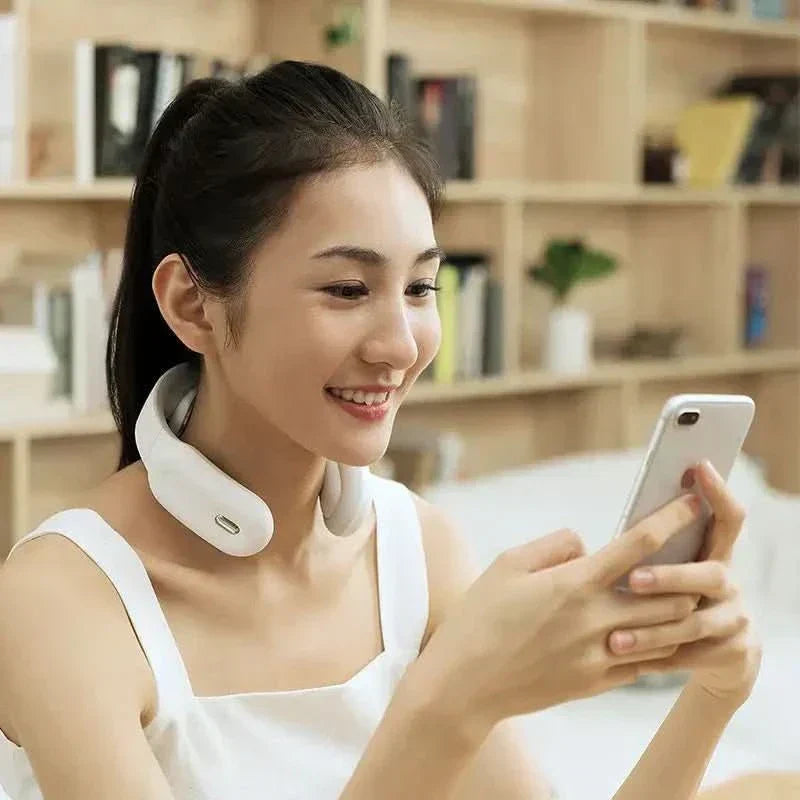 AstraEase Electric Neck Massager With Heat For Pain Relief