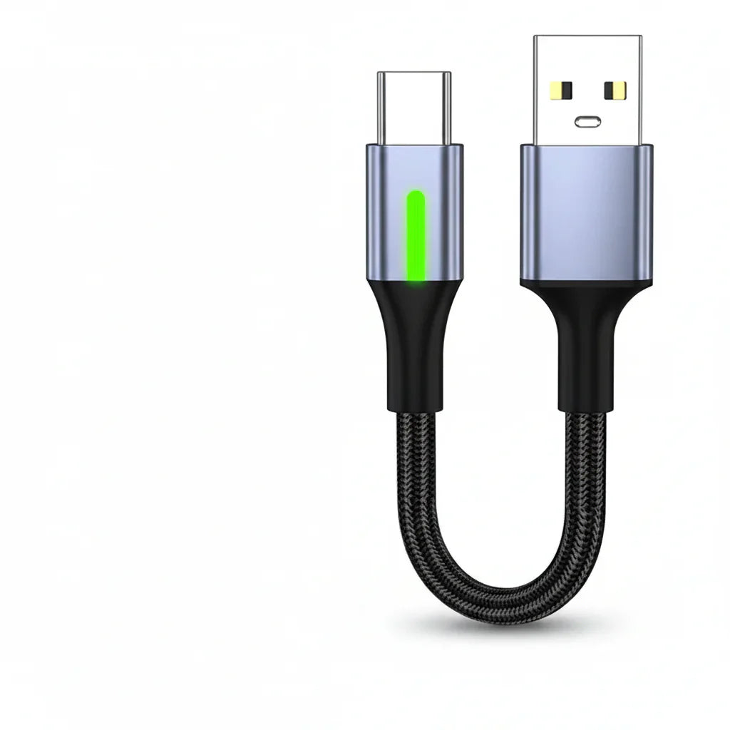 Bärbar extern SSD USB-C-kabel för snabbladdning 6A
