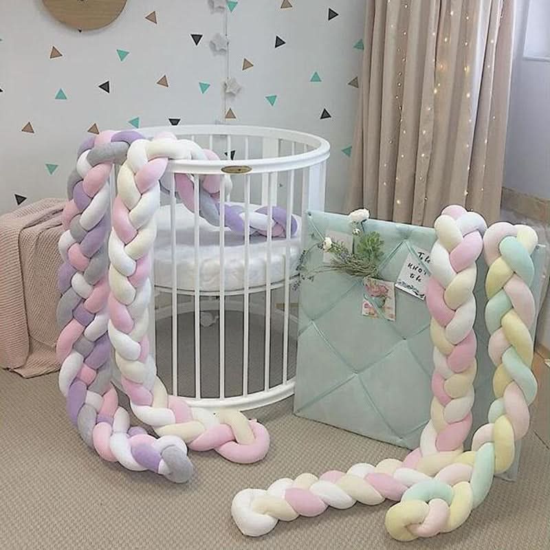 CozyNest Gewebtes Babykissen für sicheren und erholsamen Schlaf