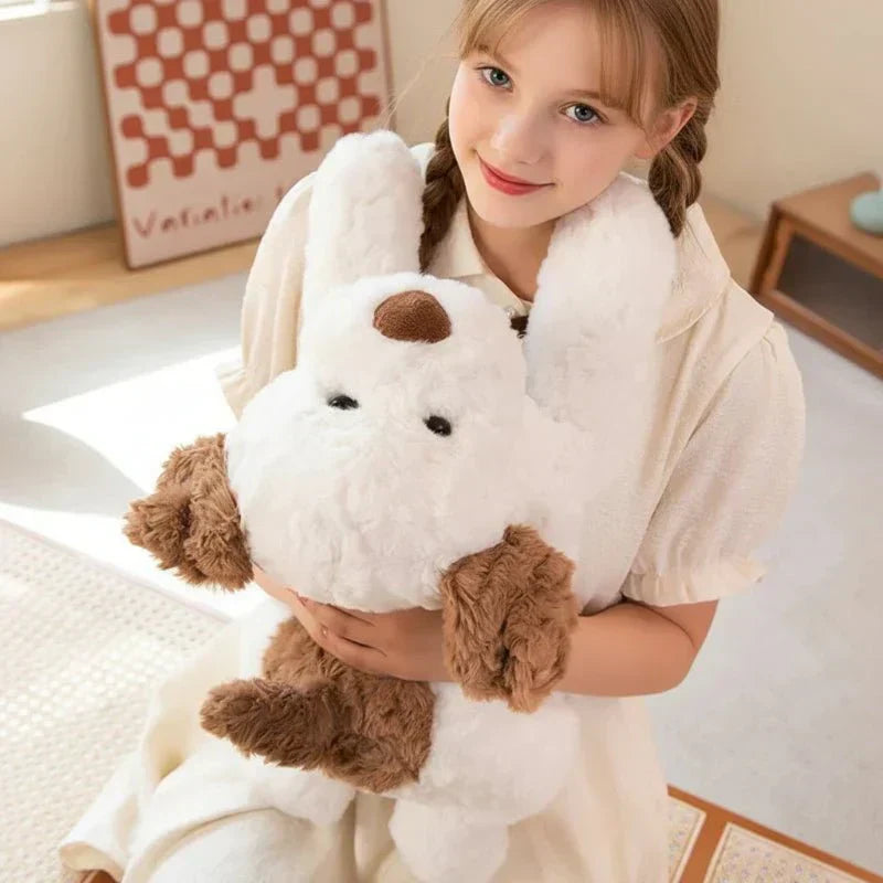 DreamPuff Pohodlný plyšový polštář pro psy pro děti s výplní z PP bavlny a komfortem při spánku