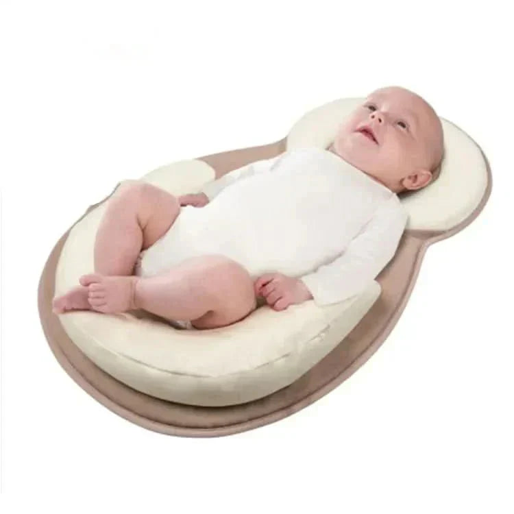 NurtureNest Babykudde Ergonomisk kudde för trygg sömn