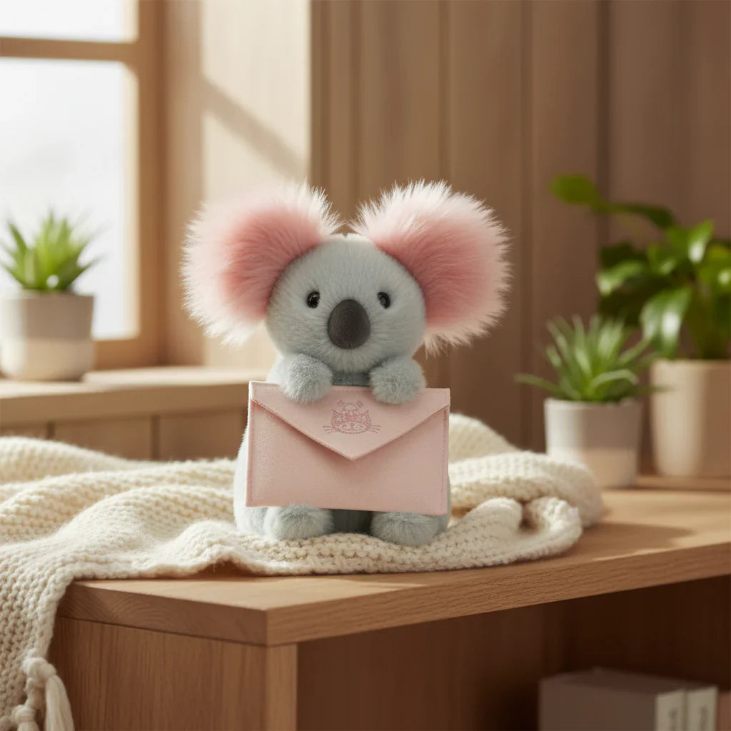 Boneco de Peluche Bunnycat Macio para Presente e Exposição