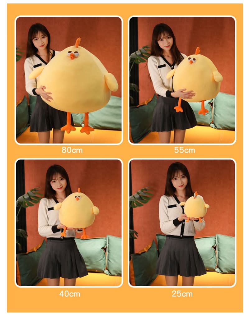 CloudCuddle Pulcino Gigante di Peluche per Grandi e Piccoli Compagni di Coccole