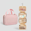 Makeup Bag With Hanging Organizer For Travel And Skincare