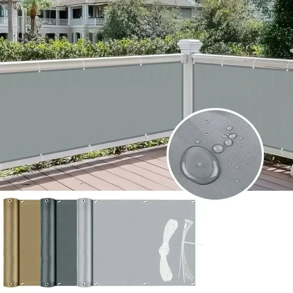 GardenShield UV- és vízálló privát kerítés erkélyre, kertbe és medence köré