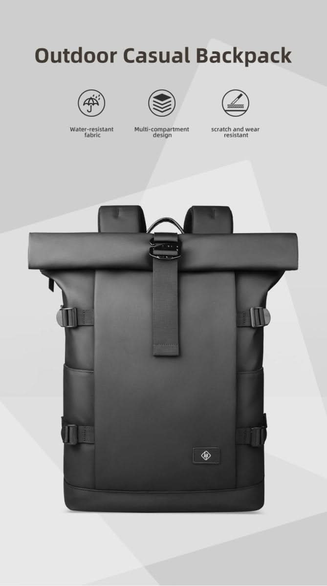 TrailNova Expandable Outdoor Backpack With Laptop Compartment And Large Capacity