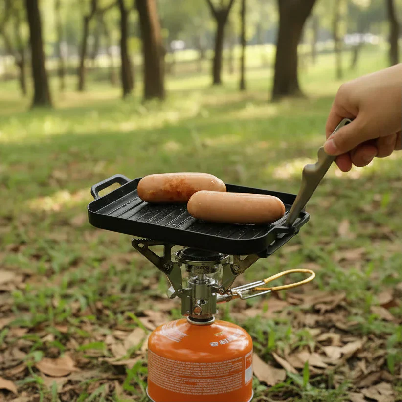 TrailForge Small Grill Plate Set For Portable Outdoor Cooking